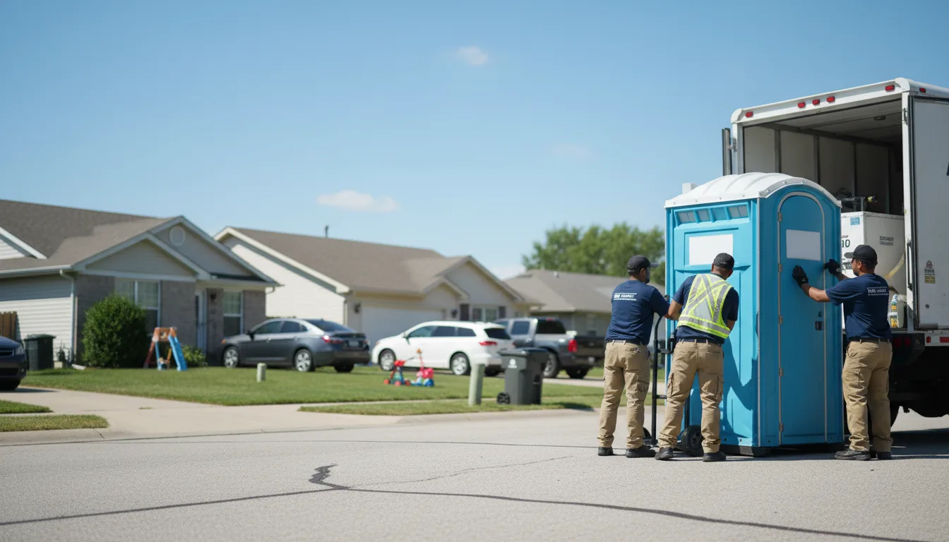 Standard Porta Potty Rentals in Iowa near me